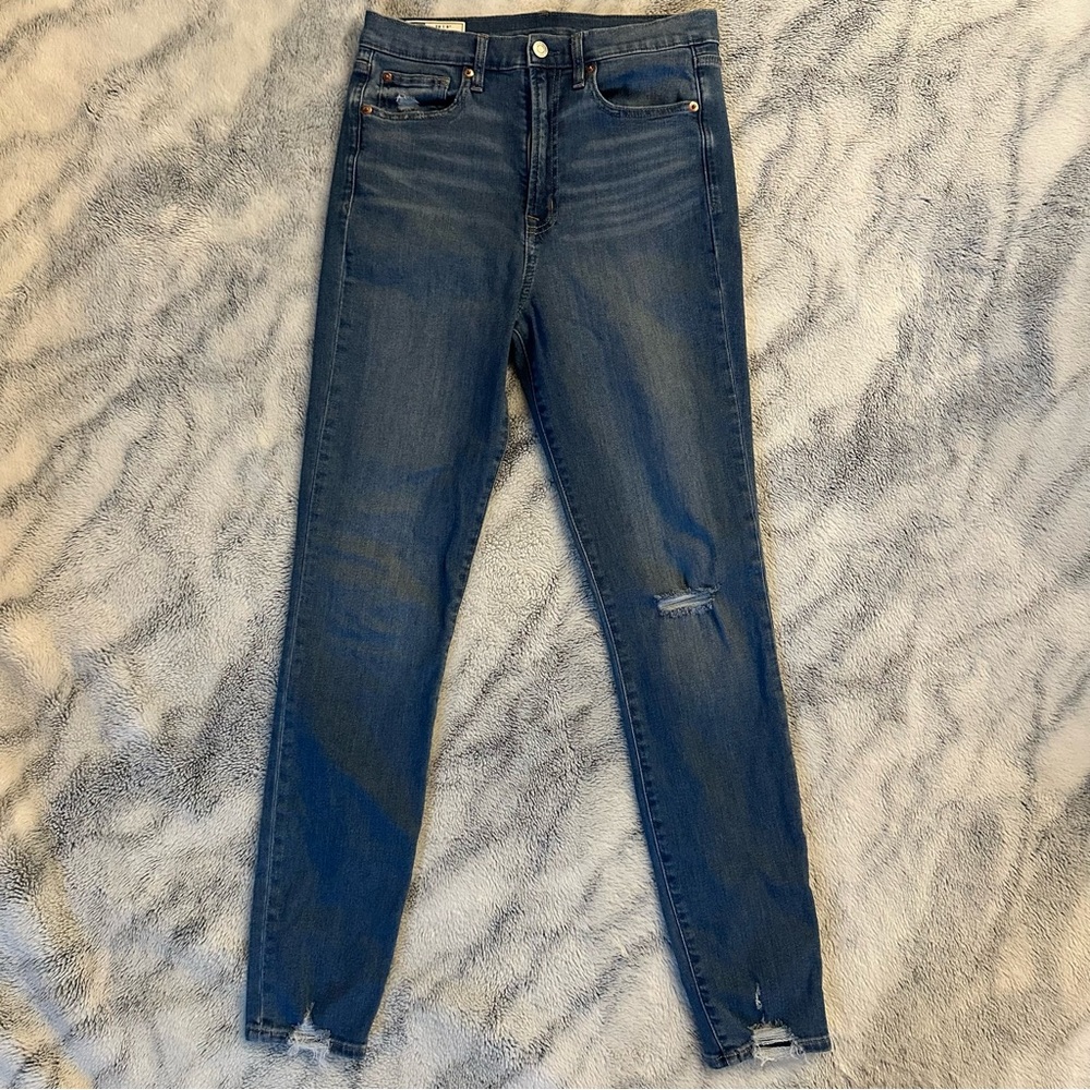 GAP True Skinny Ankle Sky High Jeans